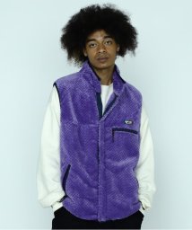 MANASTASH(マナスタッシュ)/MANASTASH/マナスタッシュ/THERMAL FLEECE VEST/サーマルフリースべスト/ラベンダー7