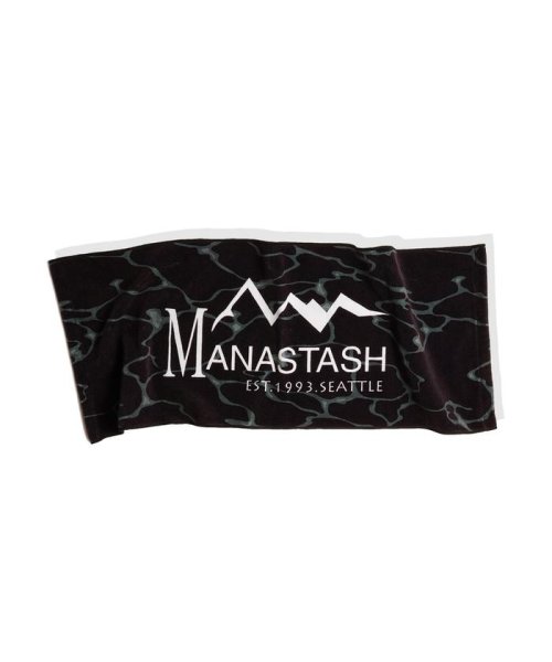 MANASTASH(マナスタッシュ)/MANASTASH/マナスタッシュ/LITHIUM FACE TOWEL/リチウムフェイスタオル/ブラック