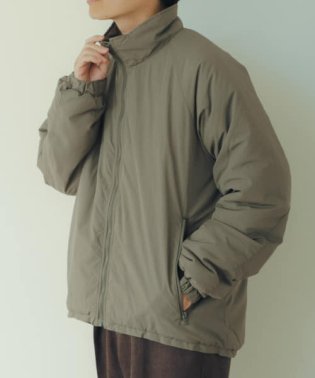 ITEMS URBANRESEARCH/ハイネック ZIP UP ミリタリーブルゾン/505507557