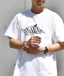 SHIPS any MEN(シップス　エニィ　メン)/SHIPS any: BRANDALISED アートグラフィック 半袖 Tシャツ/ライトホワイト