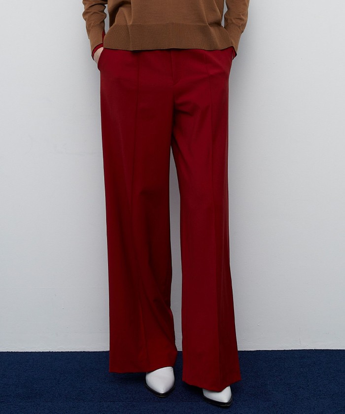 BEIGE 【Oggi 10月号掲載】MINIMES / ワイドパンツ RED 4 BEIGE 【Oggi 10月号掲載】MINIMES / ワイドパンツ RED 4