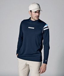 Munsingwear(マンシングウェア)/高通気モックネック長袖シャツ【アウトレット】/ネイビー