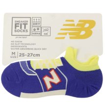 cinemacollection/ニューバランス 男性用靴下 メンズスニーカーソックス M パープル new balance シン NB エヌビー フレンズヒル/505509760