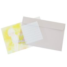 cinemacollection/とうめいレターセット いわさきちひろ レターセット Green Flash Yellow/505509895