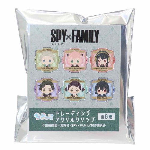 cinemacollection(シネマコレクション)/スパイファミリー SPY FAMILY アニメキャラクター クリップ トレーディングアクリルクリップ 全6種 ちまっこ 少年ジャンプ/その他