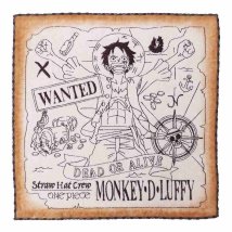 cinemacollection/ミニタオル ワンピース 全面刺繍 ハンカチタオル トレジャーハント ONE PIECE 丸眞 プレゼント 男の子 女の子 ギフト /505513331