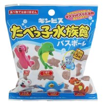 cinemacollection/マスコット飛び出す バスボール 入浴剤 おやつ たべっ子水族館 キャラクター マリンの香り エスケイジャパン プレゼント 男の子 女の /505514151