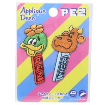 cinemacollection/ワッペン PEZ 刺繍ステッカー ディスペンサー お菓子パッケージ S＆C/505514274