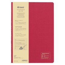 cinemacollection/方眼ノート kleid クレイド 2mm grid notes A5 Red おしゃれ文具 プレゼント 男の子 女の子 ギフト /505515117