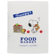 cinemacollection/スヌーピー 2リングバインダー A5 バインダー Delicious Food Market リンゴ ピーナッツ キャラクター プレゼント /505515285