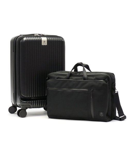 G1990(ジーイチキュウキュウゼロ)/【SET購入でお得】 ビジネスバッグ スーツケース 機内持ち込み G1990 COMMUTE 3WAY BRIEFCASE JOURNEY 32L ノートPC/ブラック