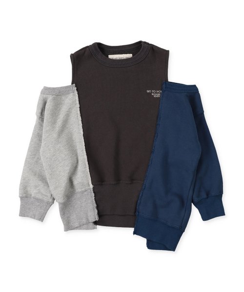 セール】ビンテージ裏毛 リメイク オフショル スウェット(505516764  