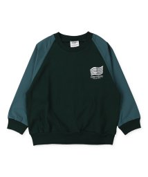 GROOVY COLORS(グルービーカラーズ)/GRVY 切り替えラグラン Tシャツ/ダークグリーン