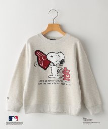 SHIPS KIDS(シップスキッズ)/SHIPS KIDS:145～170cm / スヌーピー×MLB スウェット/ナチュラル