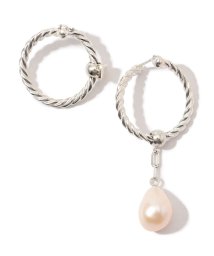 TOMORROWLAND GOODS/PLOW pearl chain charm wreath ピアス/505517260