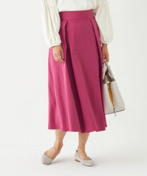 SHIPS Colors WOMEN(シップスカラーズ　ウィメン)/SHIPS Colors:〈洗濯機可能〉カラー タック スカート3/ピンク