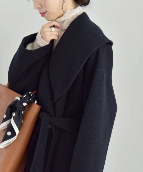 quaranciel: リバー ケープ コート quaranciel リバー ONE SIZE