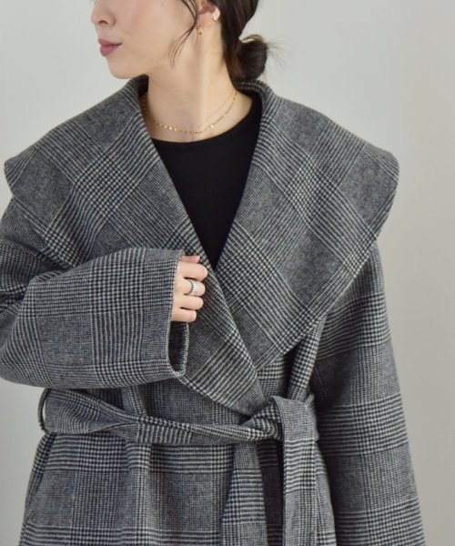 quaranciel: リバー ケープ コート quaranciel リバー ONE SIZE