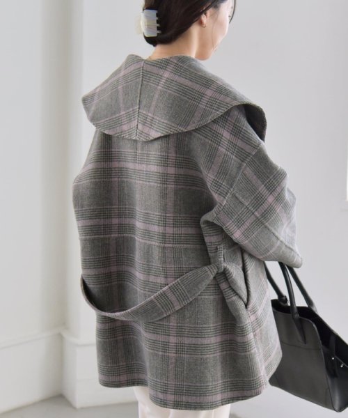 quaranciel: リバー ケープ コート quaranciel リバー ONE SIZE