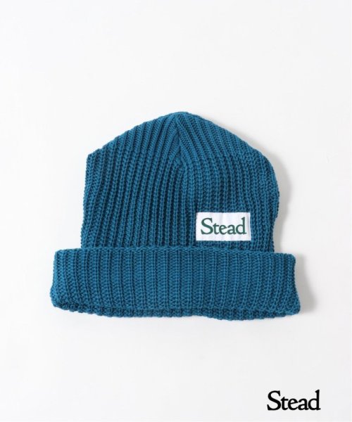 J.S Homestead(ジャーナルスタンダード　ホームステッド)/【J.S.Homestead / Stead】VOLUME UP WATCH CAP/ブルー