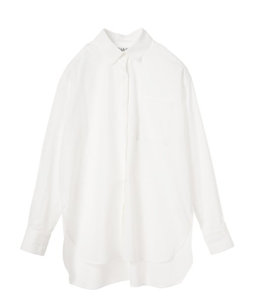 MICA&DEAL(マイカアンドディール)/hiyoku box shirt/OFF WHITE
