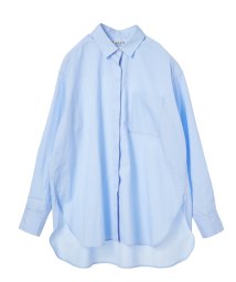 MICA&DEAL(マイカアンドディール)/hiyoku box shirt/BLUE