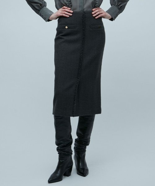 CAMBON / ツイードスカート 