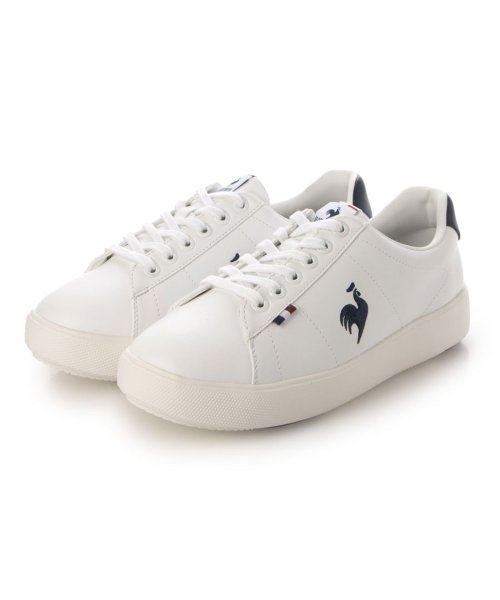 le coq sportif(ルコックスポルティフ)/【レイン対応】スニーカー(LCS フルシュ PF)/ネイビーコンビ