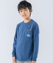 KRIFF MAYER(クリフ メイヤー)/すごふわプリントTEE　（130~170cm)/ネイビー