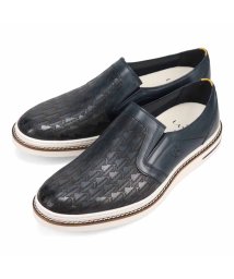 LANVIN en Bleu/ランバンオンブルー LANVIN en Bleu  オンブルーシグネチャーロゴ レザースリッポンスニーカー  86513/505504072