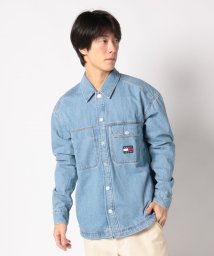 TOMMY JEANS/エッセンシャルデニムオーバーシャツ/505504264