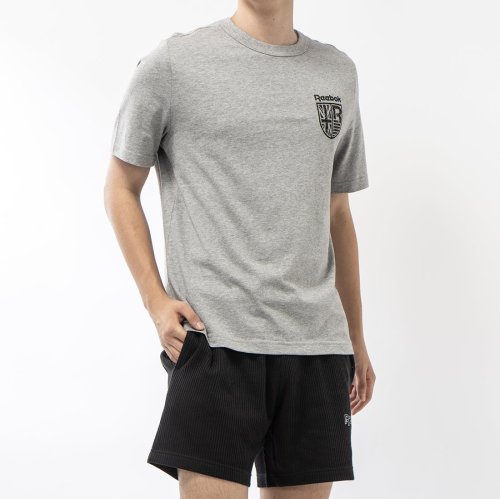 Reebok(リーボック)/クレスト ショートスリーブ Tシャツ / GS CL CREST SHORT SLEEVE TEE /グレー