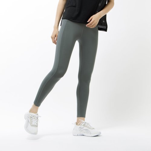 Reebok(Reebok)/ヨガ リブ タイツ / YOGA HR RIB TIGHT /グレー