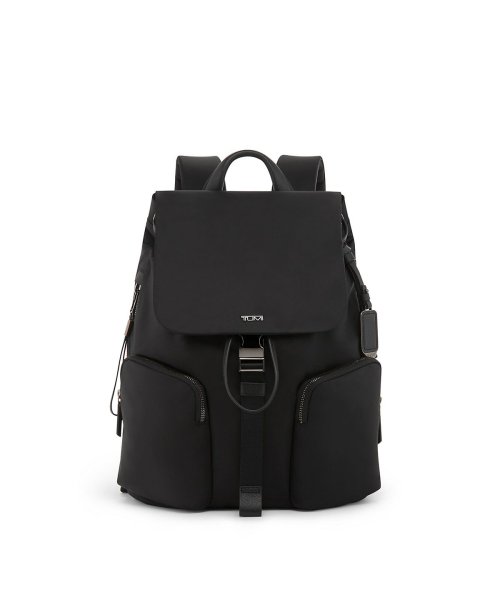 TUMI(トゥミ)/リュック  レディス VOYAGEUR 「ラムゼイ」バックパック/BLACK/GUNMETAL