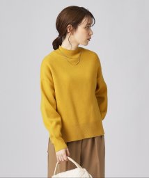 SHOO・LA・RUE　DRESKIP(シューラルー／ドレスキップ)/【セットアップ可／洗える】もちもち ハイネックニット【ここちイージー】/レモンイエロー（031）