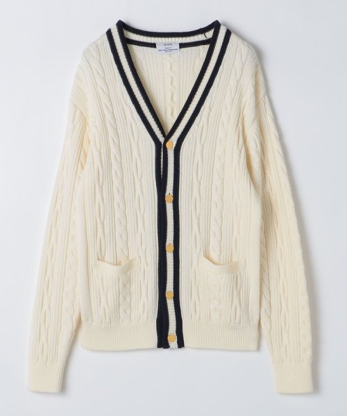 SHIPS: 奥山メリヤス チルデン ニット カーディガン 奥山メリヤス BATONER バトナー in