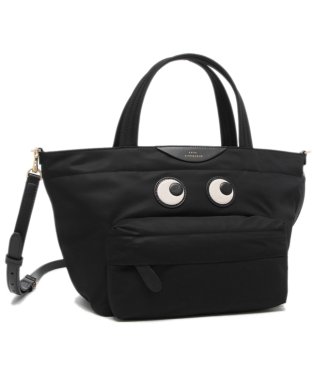 ANYA HINDMARCH/アニヤハインドマーチ トートバッグ ショルダーバッグ アイズ ブラック レディース ANYA HINDMARCH 5050925152952/505519479