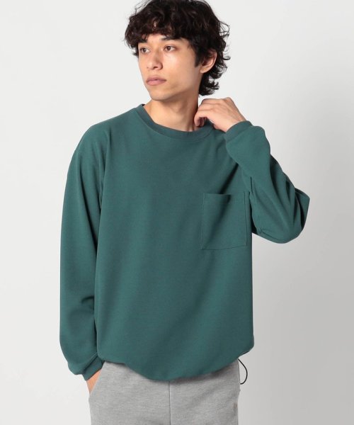 Grand PARK(グランドパーク)/ジョーセットロングスリーブTシャツ/40グリーン