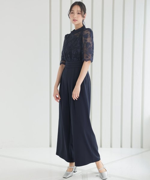 結婚式 パンツドレス 結婚式 二次会 食事会 セレモニー 発表会