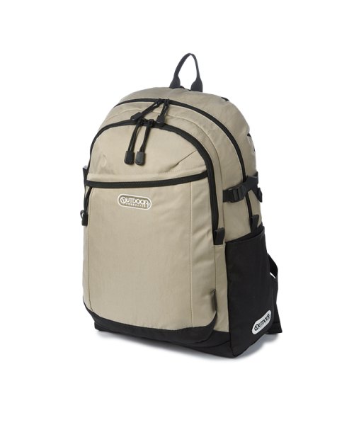 OUTDOOR PRODUCTS(アウトドアプロダクツ)/アウトドアプロダクツ リュック バックパック 30L B4 PC収納 OUTDOOR PRODUCTS ODA040/ベージュ