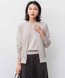 NIJYUSANKU（SMALL SIZE）(23区（小さいサイズ）)/【洗える/アンサンブル対応】サステナブルウール カーディガン/ベージュ系