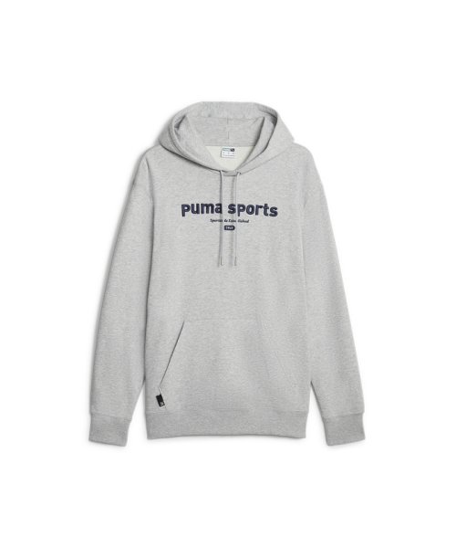 PUMA(プーマ)/メンズ PUMA TEAM フーディー/LIGHTGRAYHEATHER