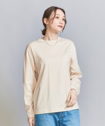 BEAUTY&YOUTH UNITED ARROWS(ビューティーアンドユース　ユナイテッドアローズ)/【WEB限定】フィッシュ ロングスリーブ Tシャツ －MADE IN JAPAN－/SHERBET