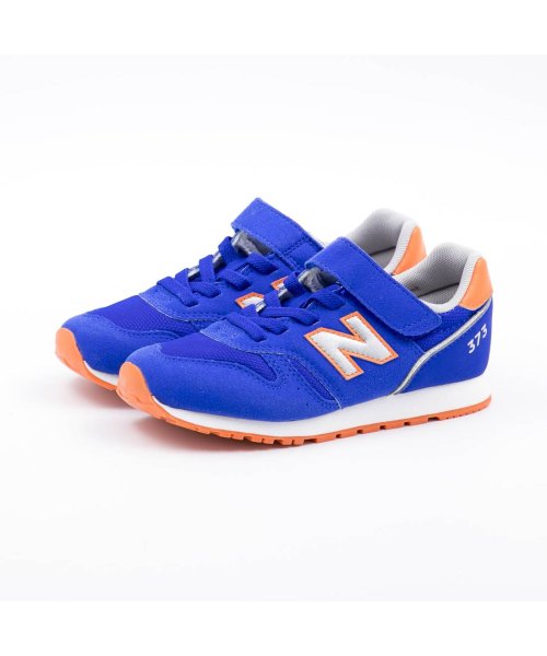 new balance(ニューバランス)/ニューバランス new balance ジュニア キッズ 男の子 女の子 スニーカー YV373 AA2 AB2 AE2 子供靴 NB－YV373X/ブルー系1