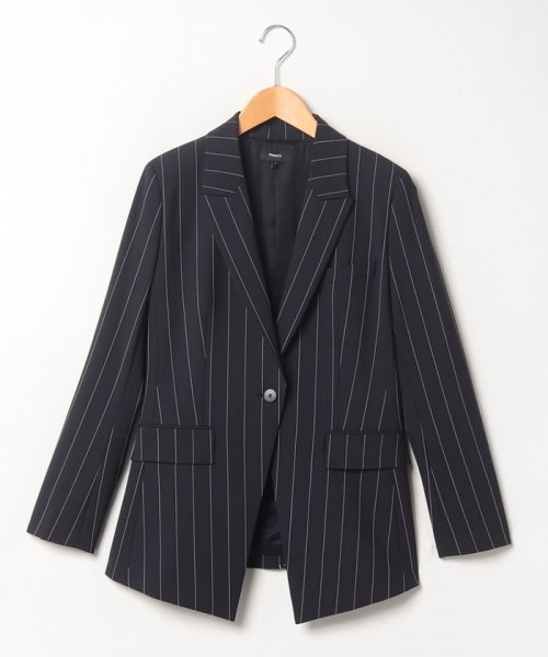 Theory(セオリー)/【セットアップ対応商品】ジャケット　TRACEABLE STRIPE ETIENNET/ネイビー系