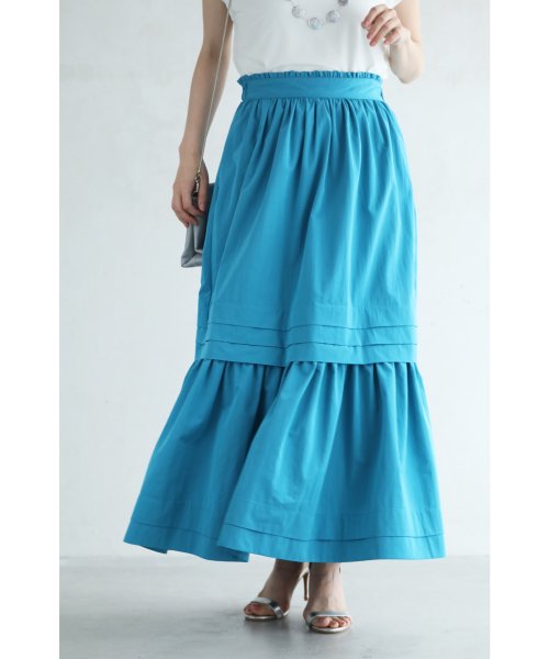 CAWAII(カワイイ)/雨の日でも気分が上がる 撥水加工スカート/ブルー