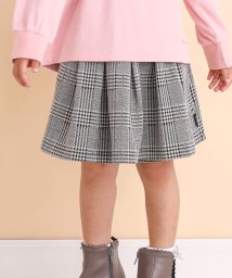 Noeil aime BeBe(ノイユ　エーム　べべ)/ボックスプリーツキュロットスカート(80~130cm)/ブラック系