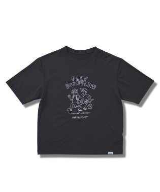 FREEKNOT/綿タッチTシャツ(MASAYART－A)　M：ブラック/505533731