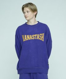 MANASTASH(マナスタッシュ)/MANASTASH/マナスタッシュ/2 FACE SWEAT MST/ダブルフェイススウェット/パープル