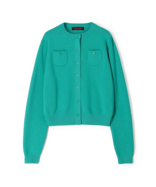 CABaN コットンカシミヤ クルーネックカーディガン 